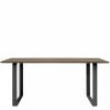 Discount 70/70 Eettafel Gerookt Massief Eiken Eettafels