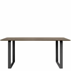 Discount 70/70 Eettafel Gerookt Massief Eiken Eettafels