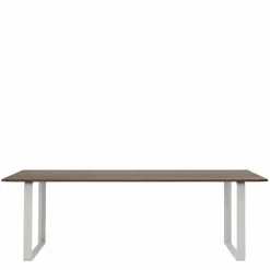 Discount 70/70 Eettafel Gerookt Massief Eiken Eettafels