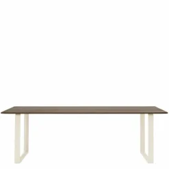 Discount 70/70 Eettafel Gerookt Massief Eiken Eettafels