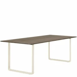 Discount 70/70 Eettafel Gerookt Massief Eiken Eettafels