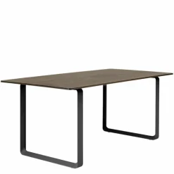 Discount 70/70 Eettafel Gerookt Massief Eiken Eettafels