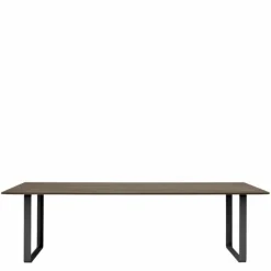 Discount 70/70 Eettafel Gerookt Massief Eiken Eettafels