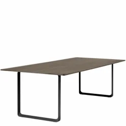 Discount 70/70 Eettafel Gerookt Massief Eiken Eettafels