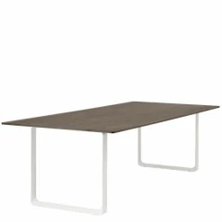 Discount 70/70 Eettafel Gerookt Massief Eiken Eettafels