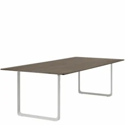 Discount 70/70 Eettafel Gerookt Massief Eiken Eettafels