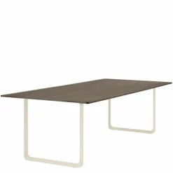 Discount 70/70 Eettafel Gerookt Massief Eiken Eettafels