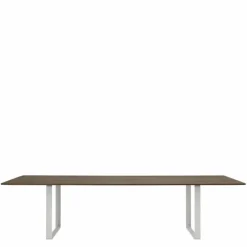 Discount 70/70 Eettafel Gerookt Massief Eiken Eettafels