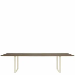 Discount 70/70 Eettafel Gerookt Massief Eiken Eettafels