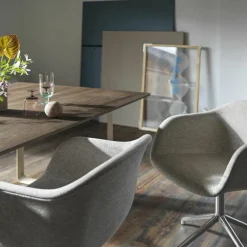 Discount 70/70 Eettafel Gerookt Massief Eiken Eettafels