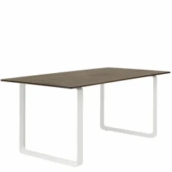 Discount 70/70 Eettafel Gerookt Massief Eiken Eettafels