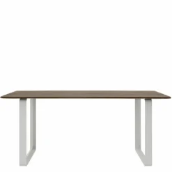 Discount 70/70 Eettafel Gerookt Massief Eiken Eettafels