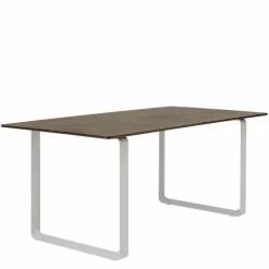 Discount 70/70 Eettafel Gerookt Massief Eiken Eettafels
