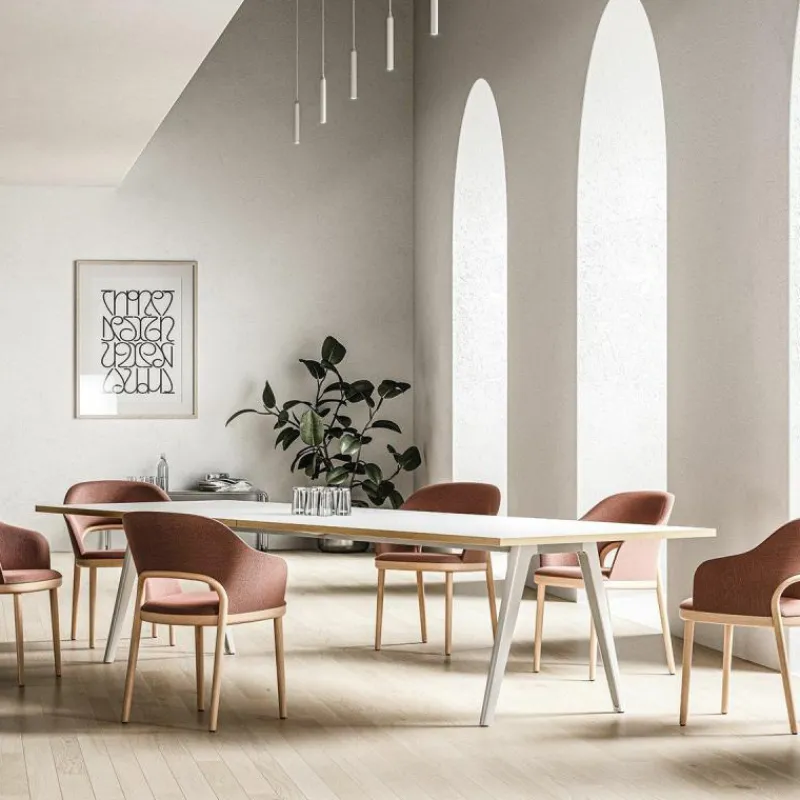 New 1545 Eettafel Rechthoekig Eettafels