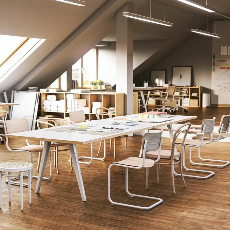 New 1545 Eettafel Rechthoekig Eettafels