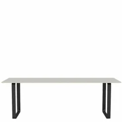 Discount 70/70 Grijs Linoleum Eettafel Eettafels