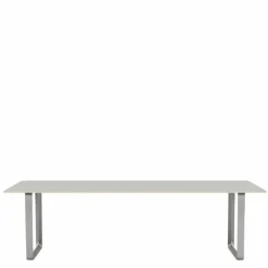 Discount 70/70 Grijs Linoleum Eettafel Eettafels