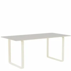 Discount 70/70 Grijs Linoleum Eettafel Eettafels
