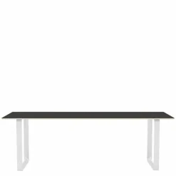 Discount 70/70 Zwart Linoleum Eettafel Eettafels