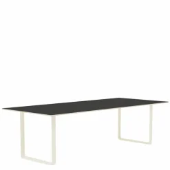 Discount 70/70 Zwart Linoleum Eettafel Eettafels