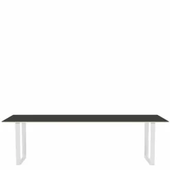 Discount 70/70 Zwart Linoleum Eettafel Eettafels