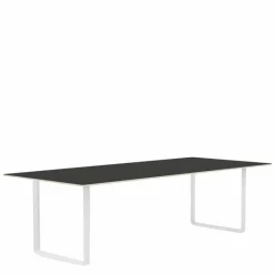 Discount 70/70 Zwart Linoleum Eettafel Eettafels