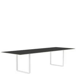 Discount 70/70 Zwart Linoleum Eettafel Eettafels
