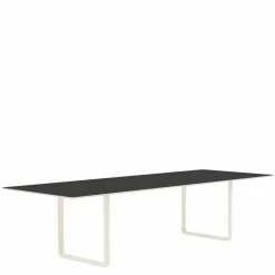 Discount 70/70 Zwart Linoleum Eettafel Eettafels