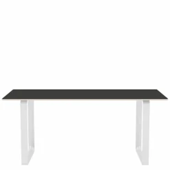 Discount 70/70 Zwart Linoleum Eettafel Eettafels