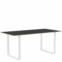 Discount 70/70 Zwart Linoleum Eettafel Eettafels