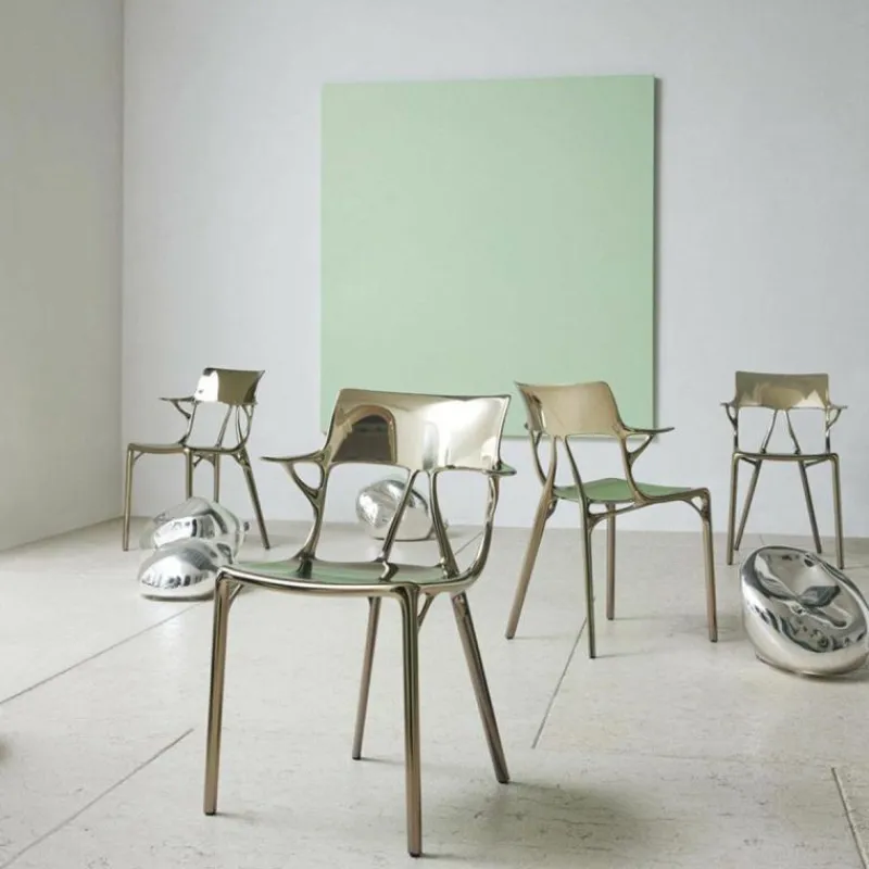 A.I. Stoel Metallic Eetkamerstoelen