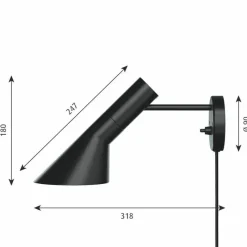 New AJ Wandlamp Wandlampen