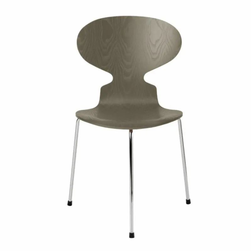 Outlet Ant Stoel Gekleurd Essen, Drie Poten Eetkamerstoelen