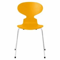 Hot Ant Stoel Gekleurd Essen, Vier Poten Eetkamerstoelen