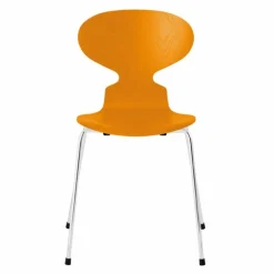 Hot Ant Stoel Gekleurd Essen, Vier Poten Eetkamerstoelen