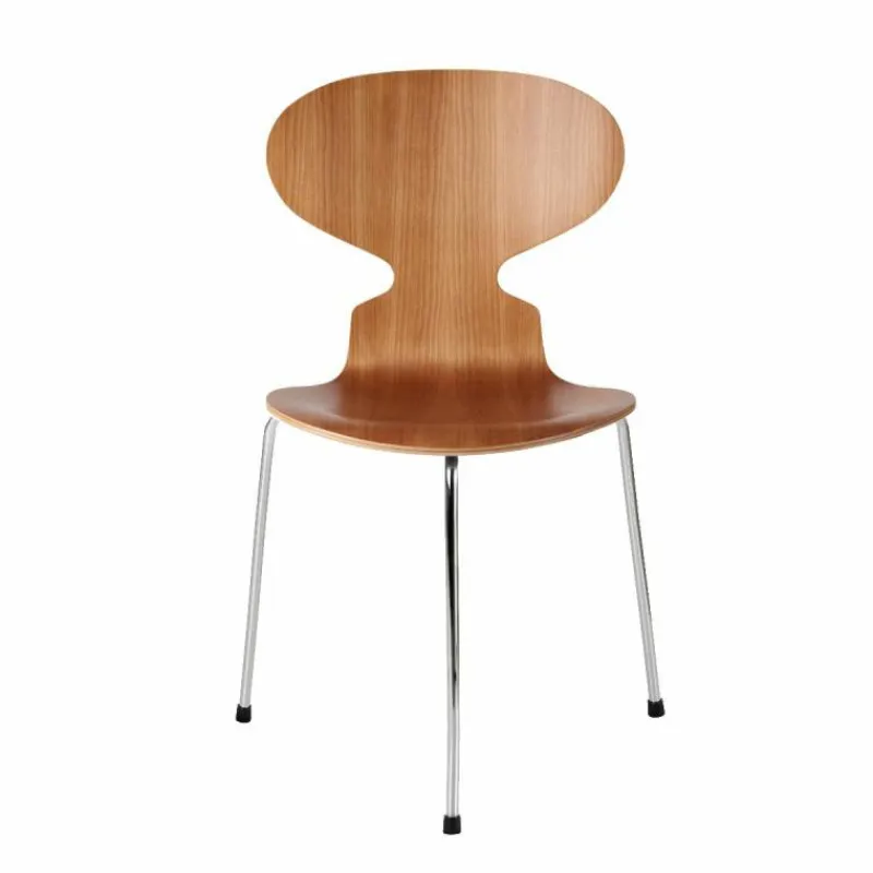 Hot Ant Stoel Naturel Fineer, Drie Poten Eetkamerstoelen