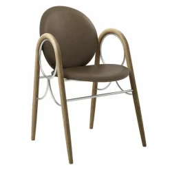 New Arkade Stoel Geolied Eiken Eetkamerstoelen