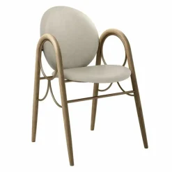 New Arkade Stoel Geolied Eiken Eetkamerstoelen