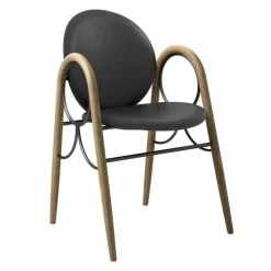 New Arkade Stoel Geolied Eiken Eetkamerstoelen