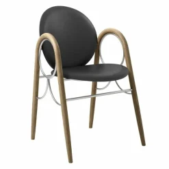New Arkade Stoel Geolied Eiken Eetkamerstoelen