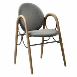 New Arkade Stoel Geolied Eiken Eetkamerstoelen