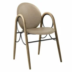 New Arkade Stoel Geolied Eiken Eetkamerstoelen