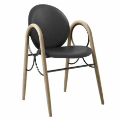 New Arkade Stoel Geolied Eiken Eetkamerstoelen