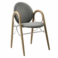 New Arkade Stoel Geolied Eiken Eetkamerstoelen
