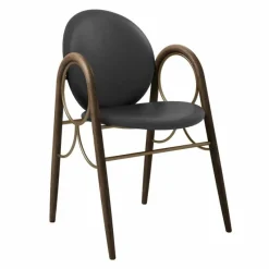 Arkade Stoel Gerookt Eiken Eetkamerstoelen