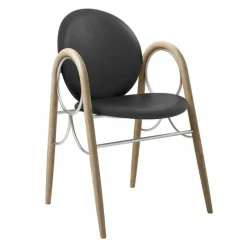 Online Arkade Stoel Wit Geolied Eiken Eetkamerstoelen
