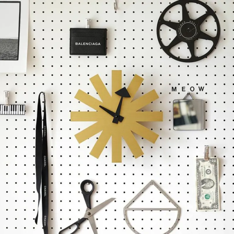 Outlet Asterisk Klok Messing Klokken