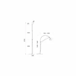 Clearance Ayno Vloerlamp Booglampen|Vloerlampen