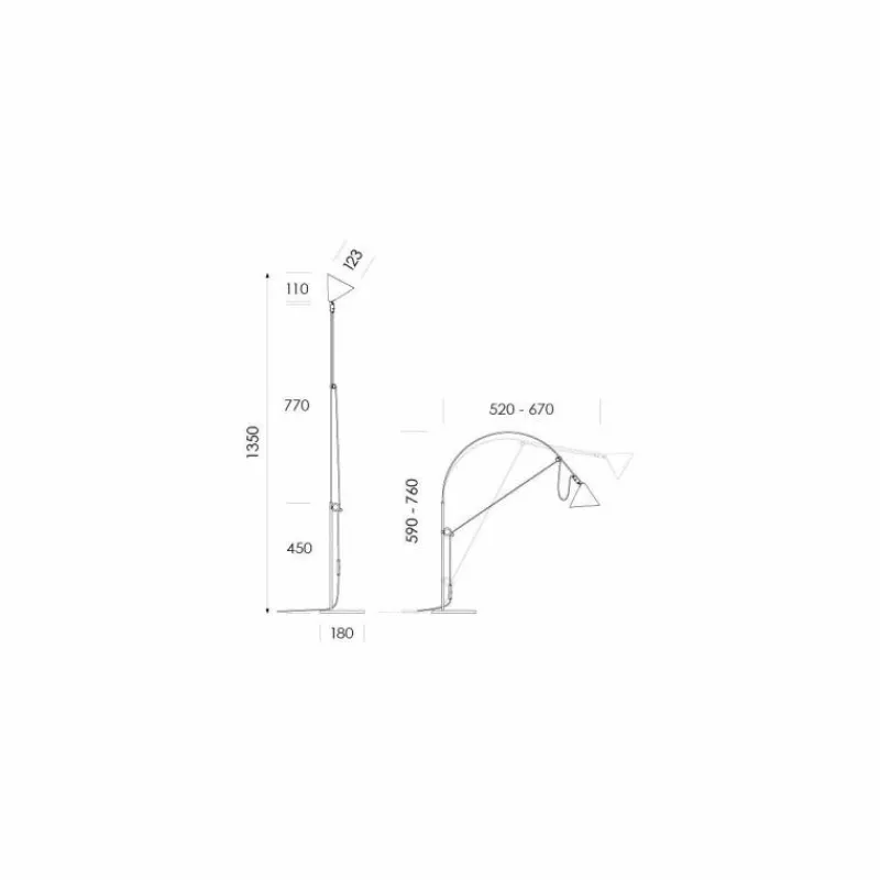Clearance Ayno Vloerlamp Booglampen|Vloerlampen