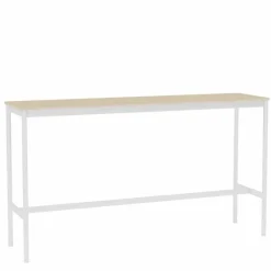 Outlet Base High Tafel Wit Wandtafels|Bartafels